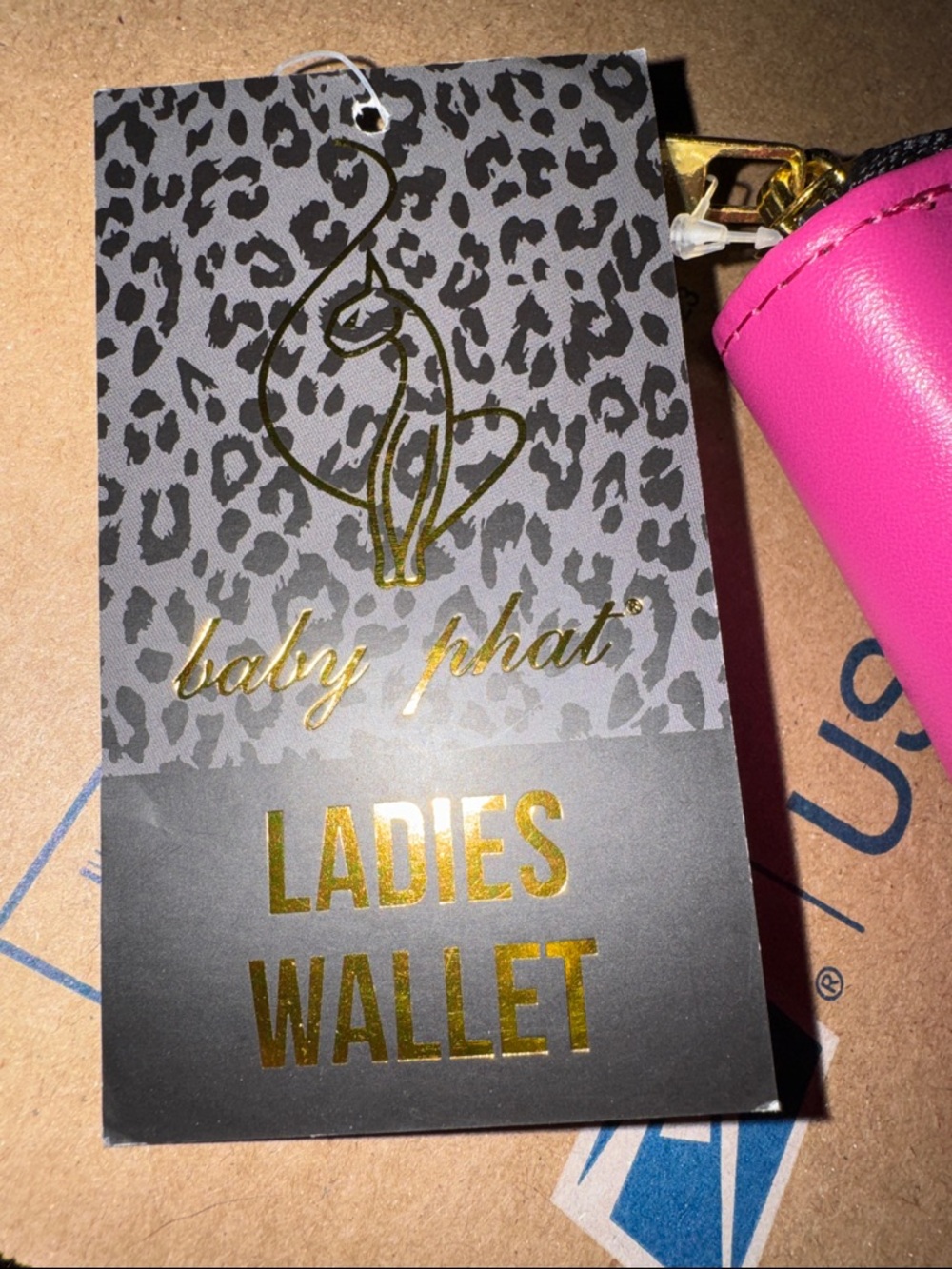 Baby Phat Bright Pink Wallet - Picture 2 of 4